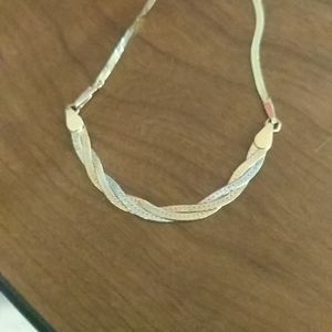 Tri Color 14 K Bracelet